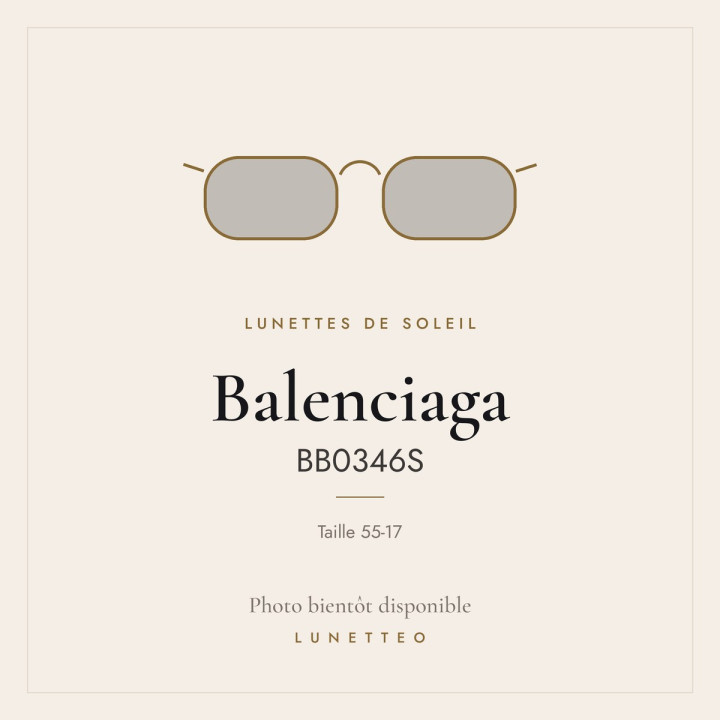 Lunettes de soleil Balenciaga BB0346S