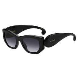 Lunettes de soleil Etro ETROPAISLEY Black / verres Dark Grey Shaded (807-9O)