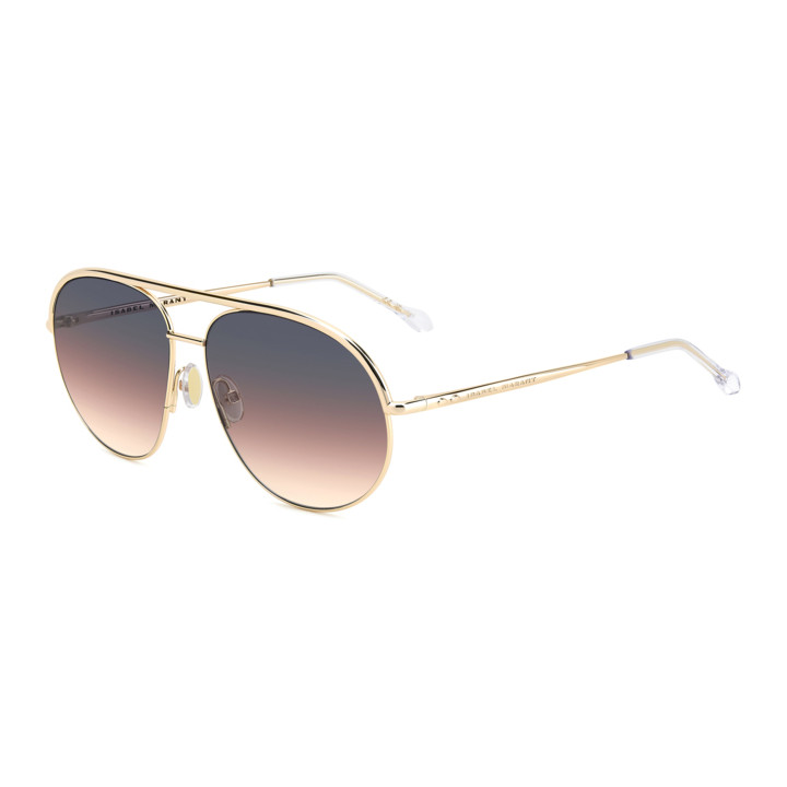 Lunettes de soleil Isabel Marant IM 0200/S Rose Gold / verres Grey Fuchsia (000-FF)