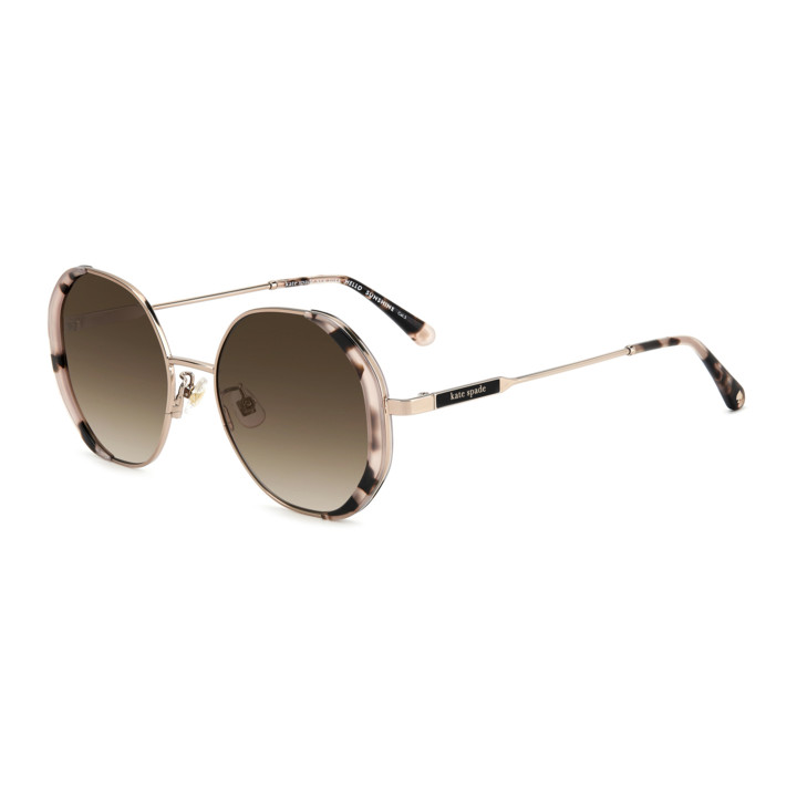 Lunettes de soleil Kate Spade KS AERIS/F/S Rose Gold / verres Brown Shaded (000-HA)