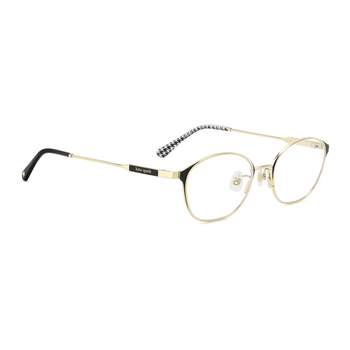 Lunettes de vue Kate Spade KS AMAL/FJ Gold Black 2 (RHL)