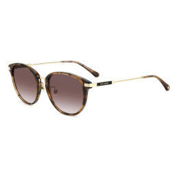 Lunettes de soleil Kate Spade KS FAWN/F/S Havana / verres Pink Doubleshade (086-3X)