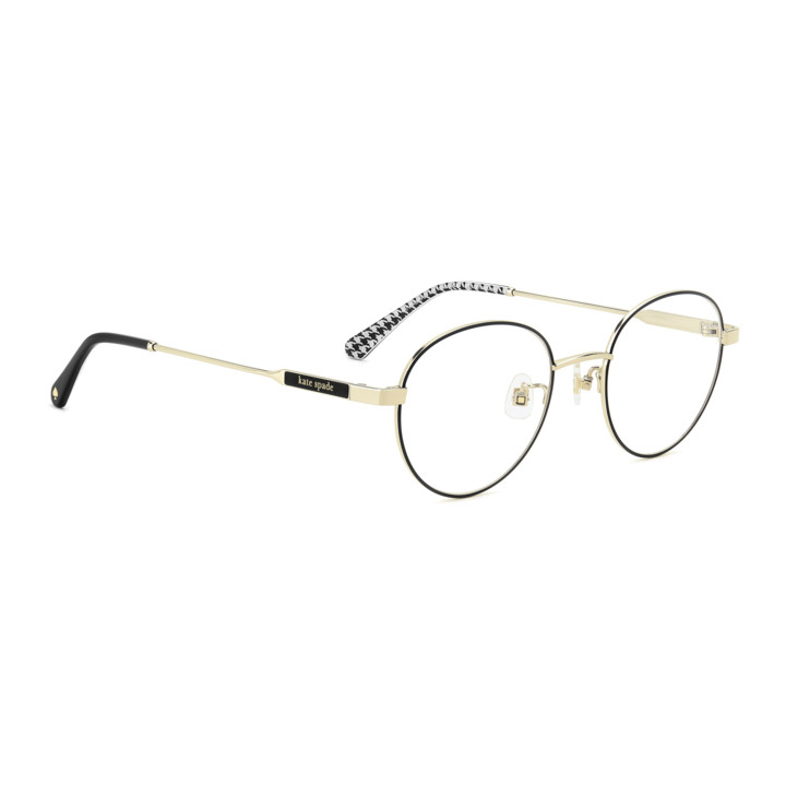 Lunettes de vue Kate Spade KS JORDY/FJ Gold Black 2 (RHL)