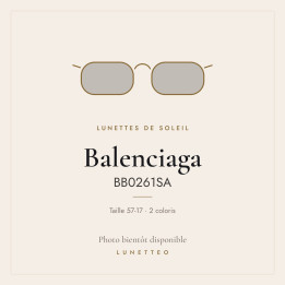 Lunettes de soleil Balenciaga BB0261SA