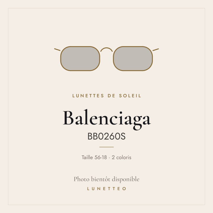 Lunettes de soleil Balenciaga BB0260S