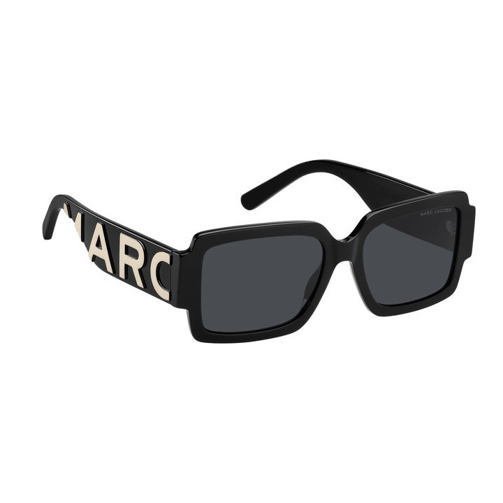Lunettes de soleil Marc Jacobs MARC 693/S Black White / verres Grey Antireflex (80S-2K)