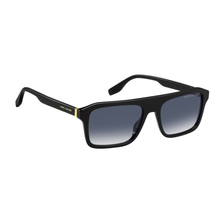 Lunettes de soleil Marc Jacobs MARC 789/S Black Gold / verres Dk Blue Shaded (2M2-08)