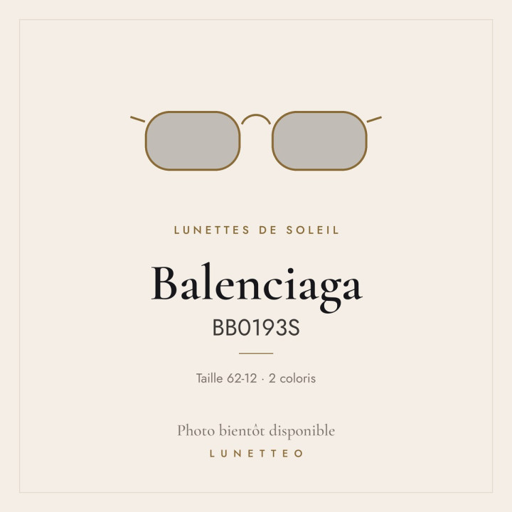 Lunettes de soleil Balenciaga BB0193S
