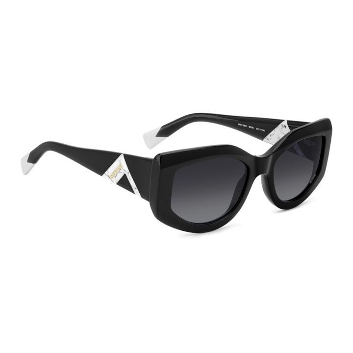 Lunettes de soleil Missoni MIS 0198/S Black / verres Dark Grey Shaded (807-9O)