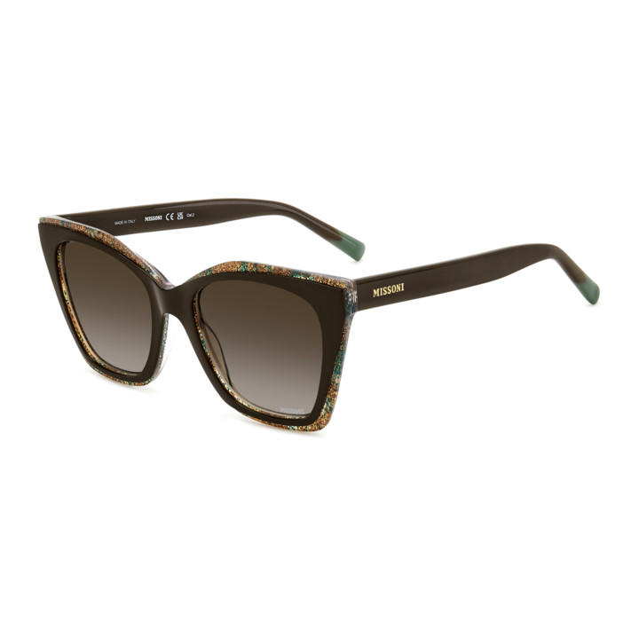 Lunettes de soleil Missoni MIS 0188/S Brown / verres Brown Shaded (09Q-HA)