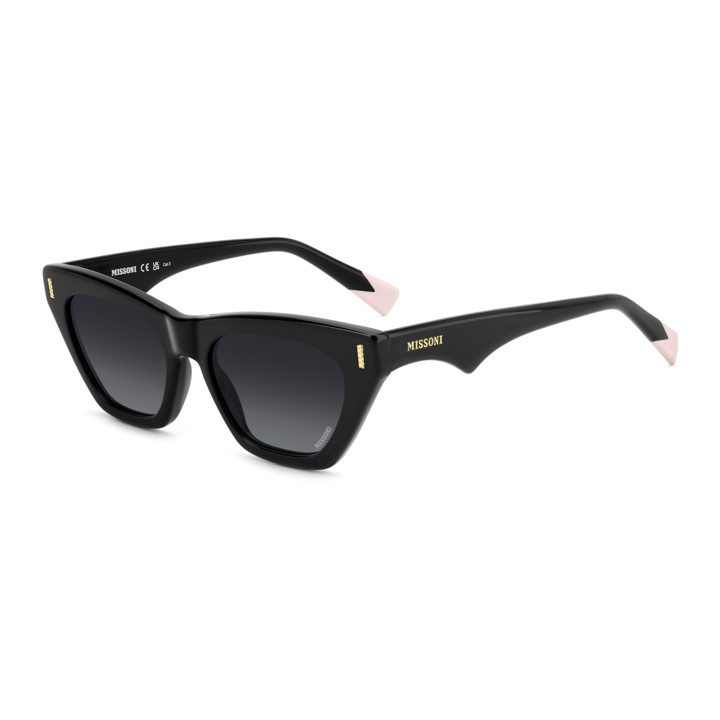 Lunettes de soleil Missoni MIS 0205/S Black / verres Dark Grey Shaded (807-9O)