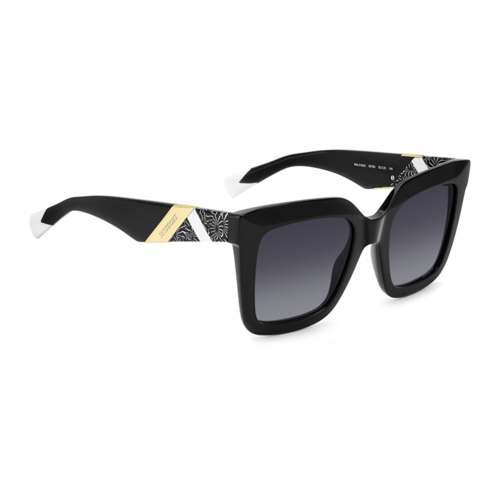 Lunettes de soleil Missoni MIS 0192/S Black / verres Dark Grey Shaded (807-9O)