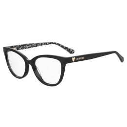 Lunettes de vue Moschino Love MOL640 Black Pattern Black (INA)