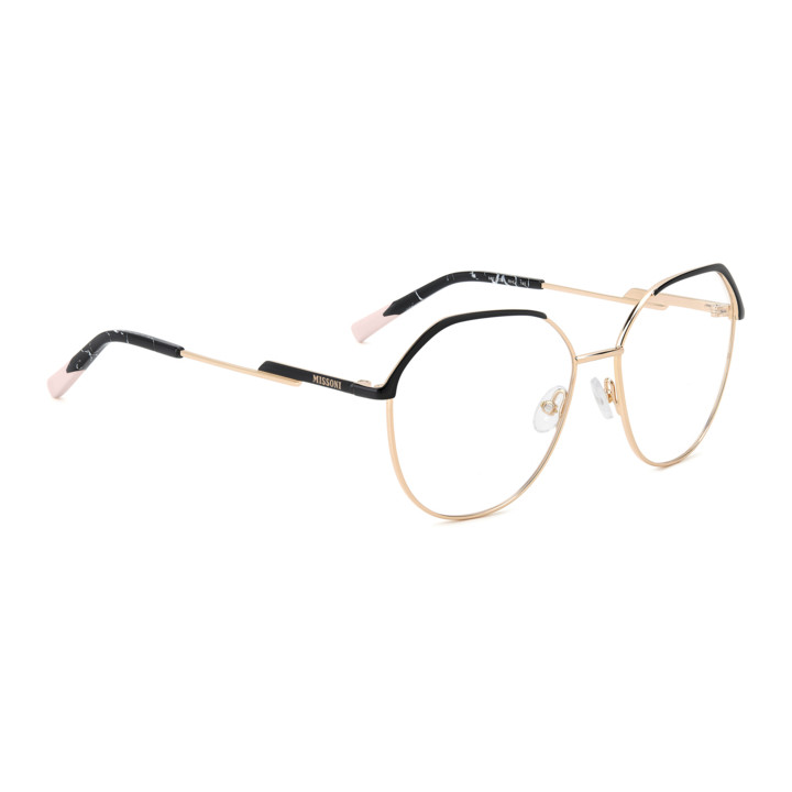 Lunettes de vue Missoni MIS 0204 Gold Black 2 (RHL)