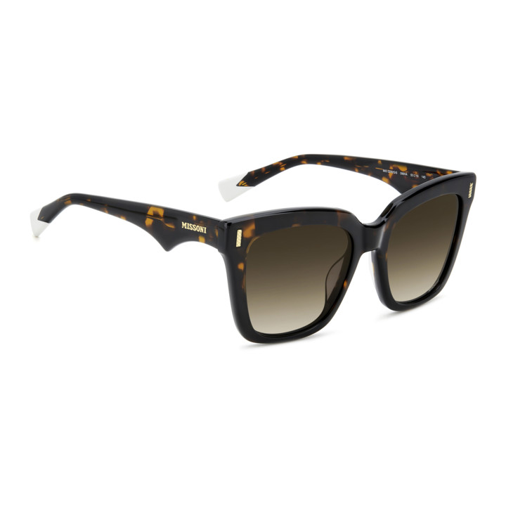 Lunettes de soleil Missoni MIS 0206/G/S Havana / verres Brown Shaded (086-HA)