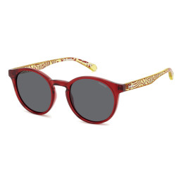 Lunettes de soleil Polaroid Kids PLD 8061/S Red Yellow / verres Grey Polarized (AHY-M9)