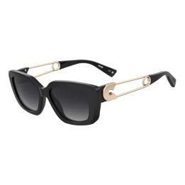 Lunettes de soleil Moschino MOS168/S Black / verres Dark Grey Shaded (807-9O)