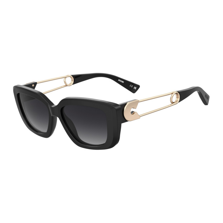 Lunettes de soleil Moschino MOS168/S Black / verres Dark Grey Shaded (807-9O)