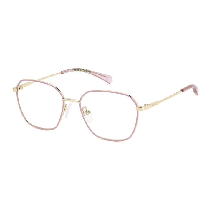 Lunettes de vue Polaroid Kids PLD D838 Gold Pink (EYR)