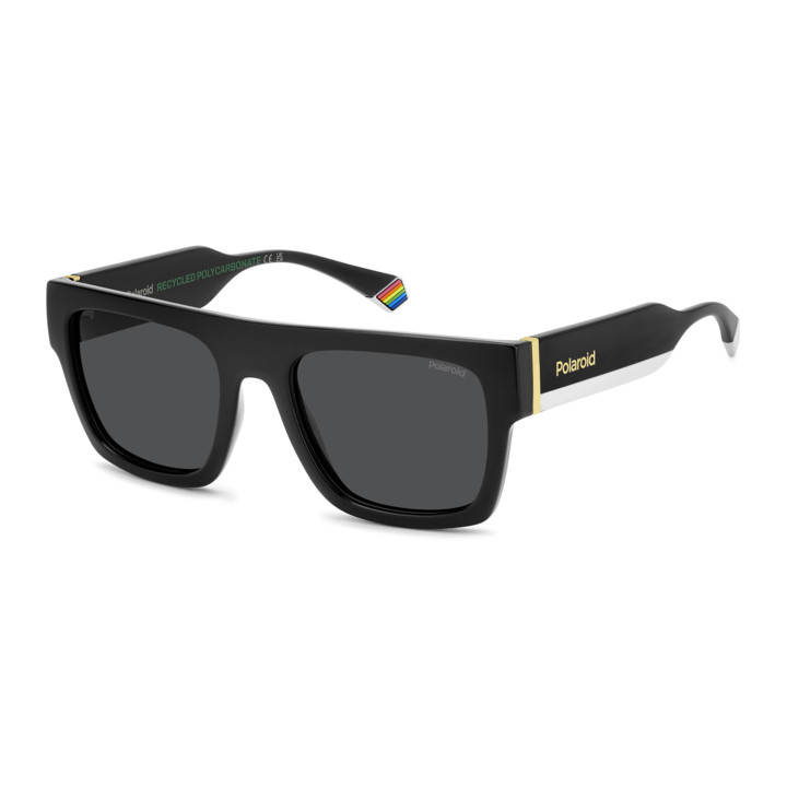 Lunettes de soleil Polaroid PLD 6224/S/X Black / verres Grey Polarized (807-M9)