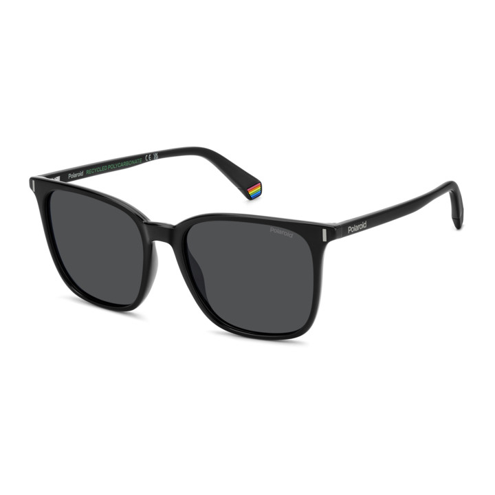 Lunettes de soleil Polaroid PLD 6226/S Black / verres Grey Polarized (807-M9)