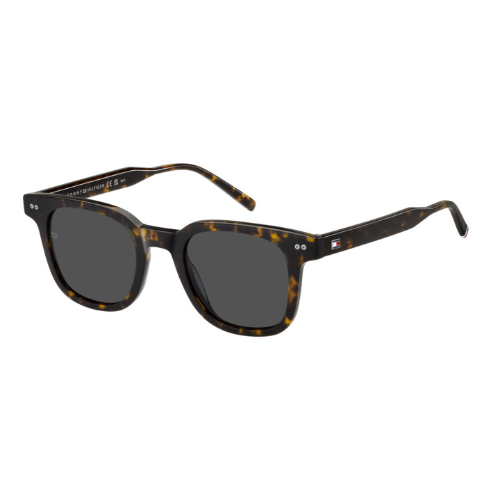 Lunettes de soleil Tommy Hilfiger TH 2126/S Havana / verres Grey (086-IR)