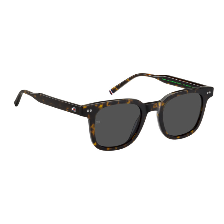Lunettes de soleil Tommy Hilfiger TH 2126/S Havana / verres Grey (086-IR)