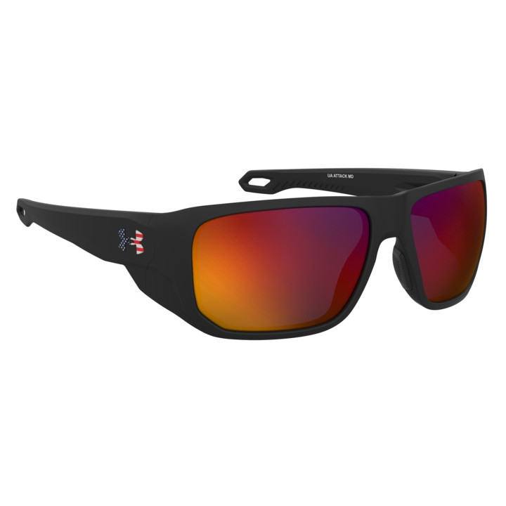 Lunettes de soleil Under Armour UA ATTACK MD Black Multicolor / verres Infrared Oleophobic (SDK-B3)