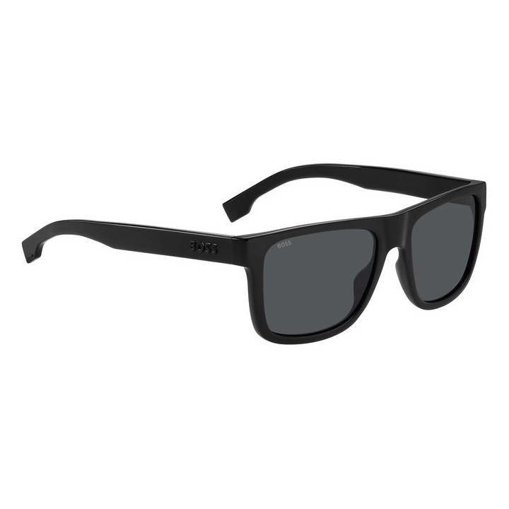 Lunettes de soleil BOSS 1647/S Black / verres Grey (807-IR)