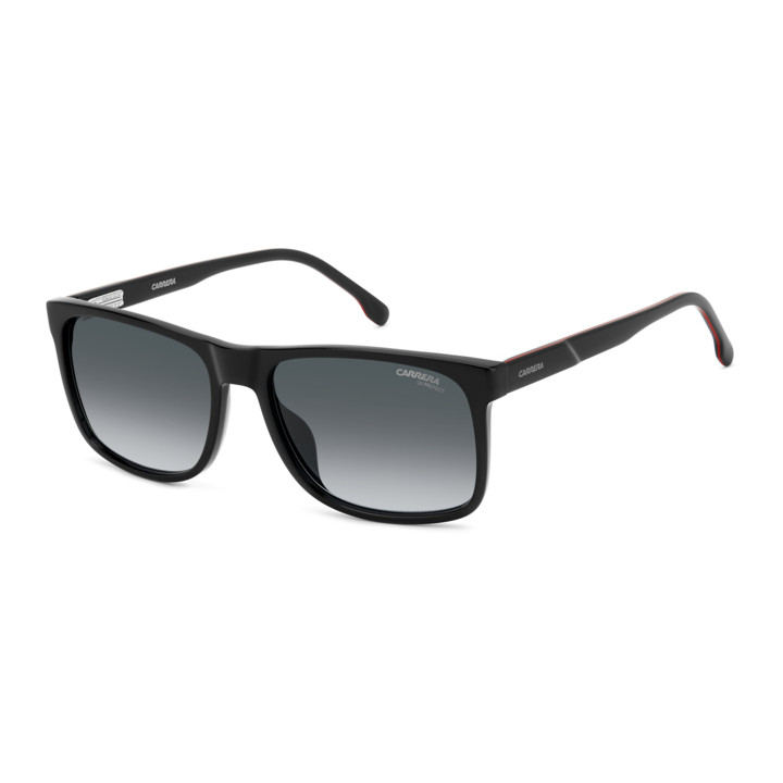 Lunettes de soleil Carrera C FLEX 01/G/S Black Red / verres Dark Grey Shaded (OIT-9O)