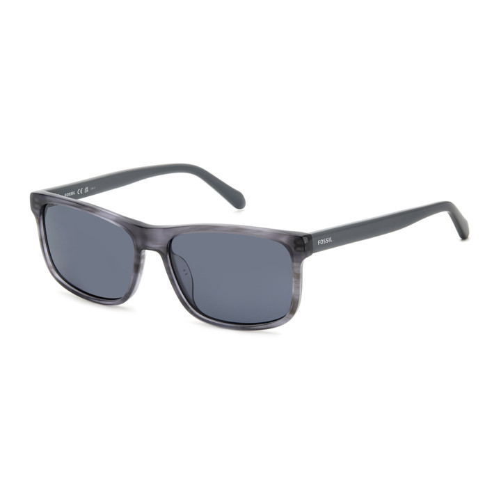 Lunettes de soleil Fossil FOS 2144/S Grey Horn / verres Grey (2W8-IR)