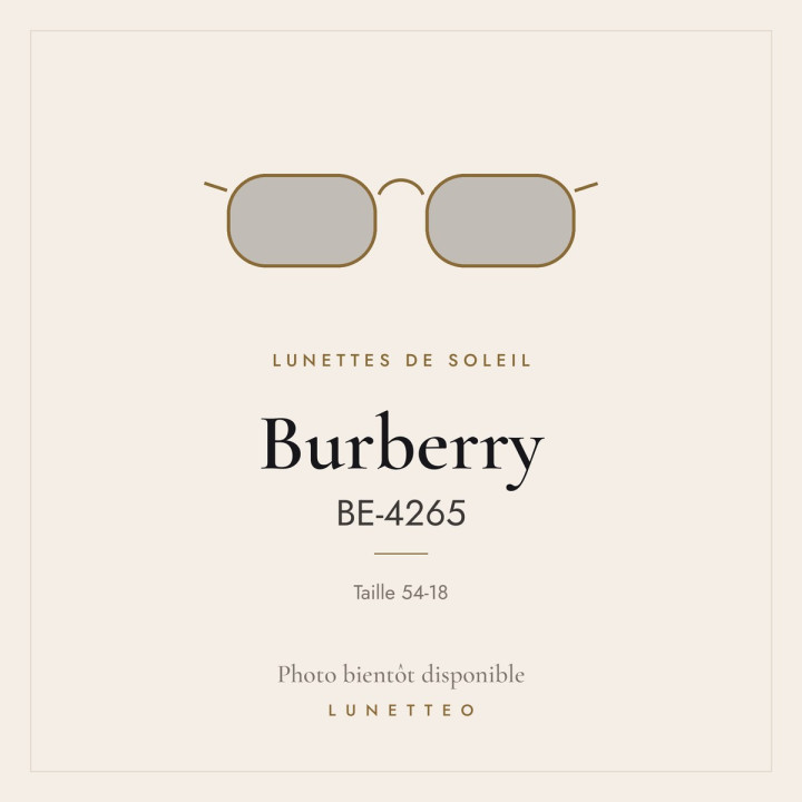 Lunettes de soleil Burberry BE-4265
