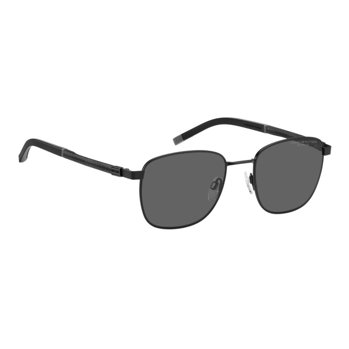 Lunettes de soleil Tommy Hilfiger TH 2138/S Matte Black / verres Grey Polarized (003-M9)