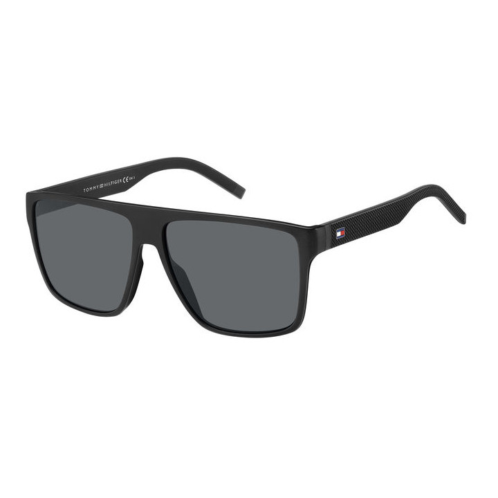 Lunettes de soleil Tommy Hilfiger TH 1717/S Matte Black / verres Grey (003-IR)