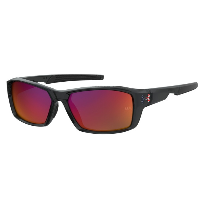 Lunettes de soleil Under Armour UA FANATICAL Black Crystal / verres Grey Infrared (7C5-MI)