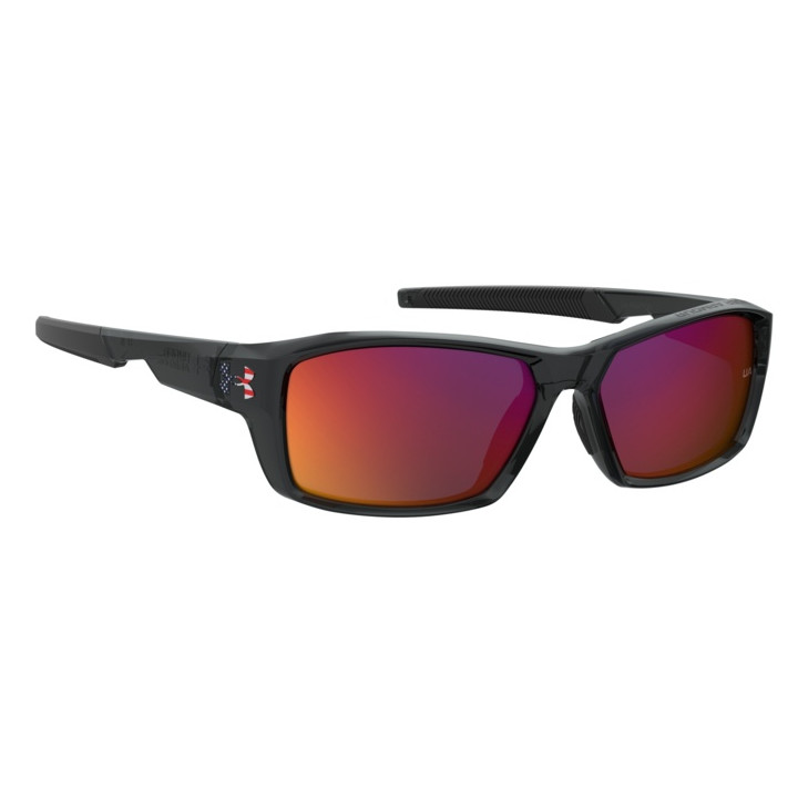 Lunettes de soleil Under Armour UA FANATICAL Black Crystal / verres Grey Infrared (7C5-MI)
