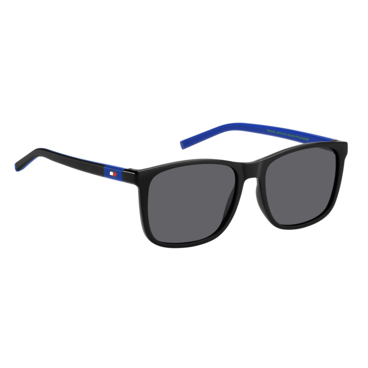 Lunettes de soleil Tommy Hilfiger TH 2120/S Black / verres Grey (807-IR)