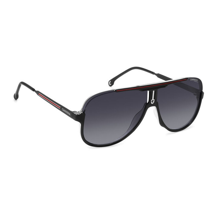 Lunettes de soleil Carrera 1059/S Black Red / verres Dark Grey Shaded (OIT-9O)