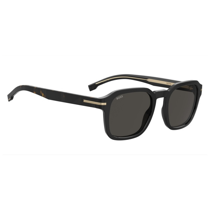 Lunettes de soleil BOSS 1627/S Black / verres Grey (807-IR)