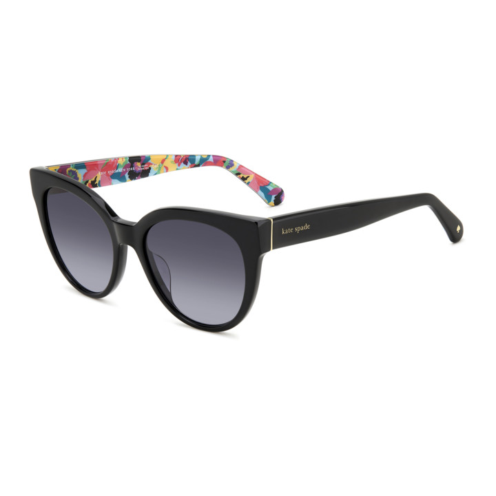 Lunettes de soleil Kate Spade JAVANA/G/S Black / verres Dark Grey Shaded (807-9O)
