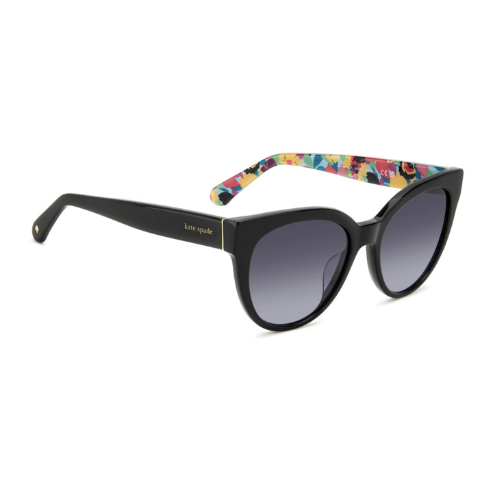 Lunettes de soleil Kate Spade JAVANA/G/S Black / verres Dark Grey Shaded (807-9O)