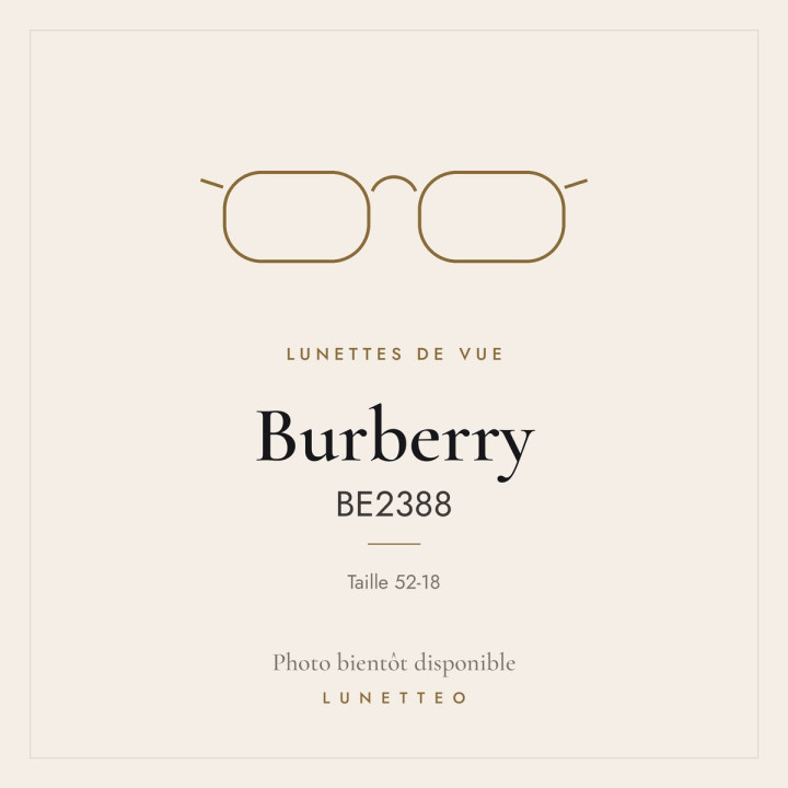 Lunettes de vue Burberry BE2388