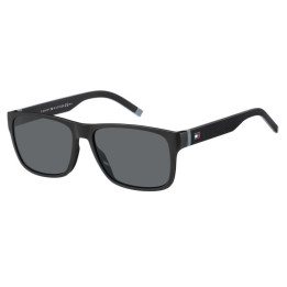 Lunettes de soleil Tommy Hilfiger TH 1718/S Black Grey / verres Grey (08A-IR)