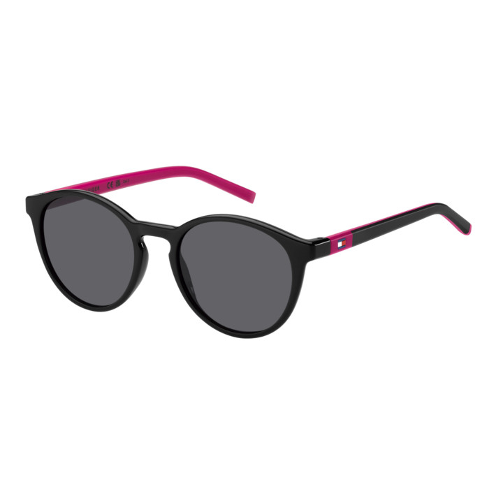 Lunettes de soleil Tommy Hilfiger TH 2121/S Black / verres Grey (807-IR)