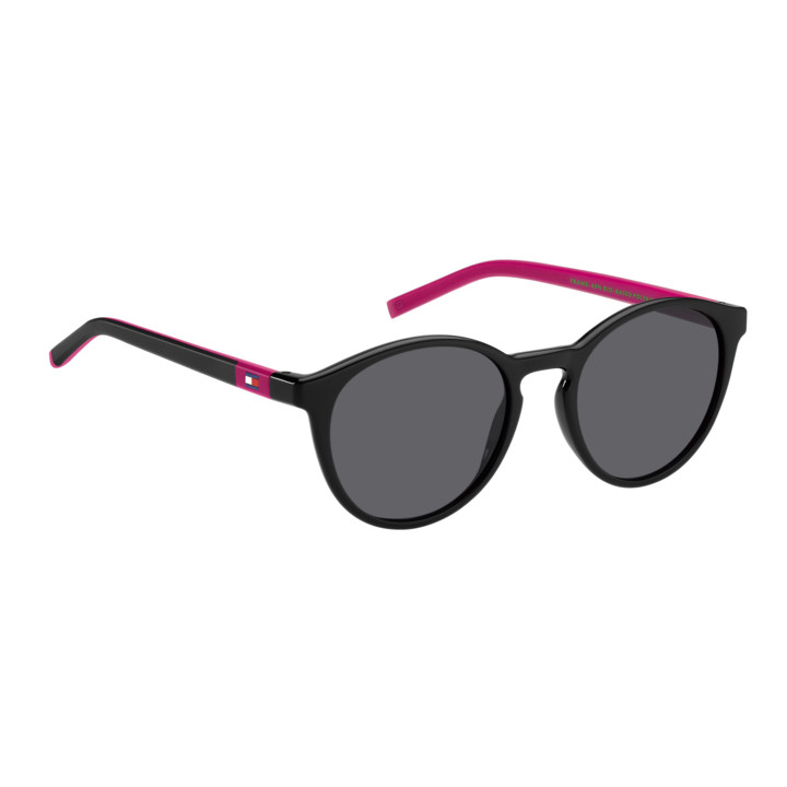 Lunettes de soleil Tommy Hilfiger TH 2121/S Black / verres Grey (807-IR)