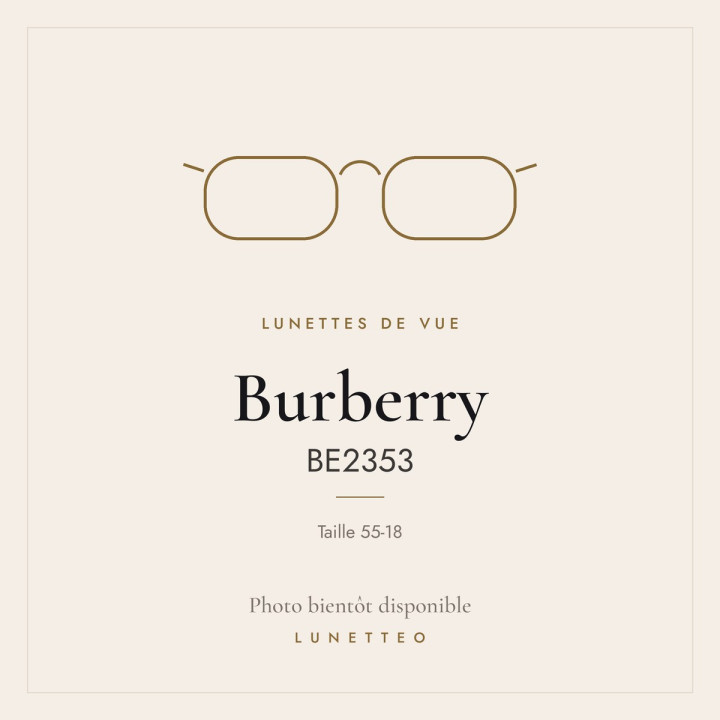 Lunettes de vue Burberry BE2353