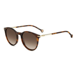 Lunettes de soleil Carolina Herrera HER 0230/S Brown Havana / verres Brown Shaded (WR9-HA)
