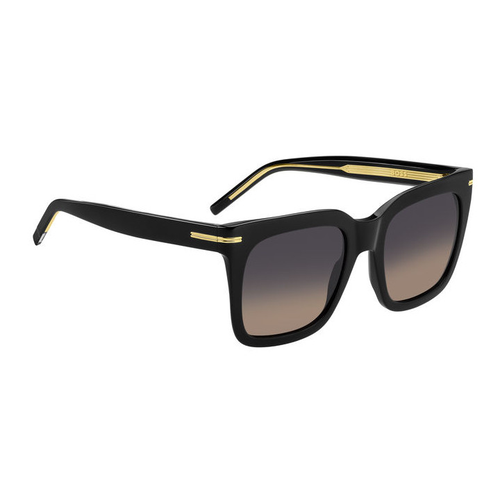 Lunettes de soleil BOSS 1656/S Black / verres Grey Brown Doubleshade (807-PR)