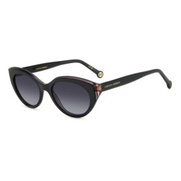Lunettes de soleil Carolina Herrera HER 0250/S Black / verres Dark Grey Shaded (807-9O)