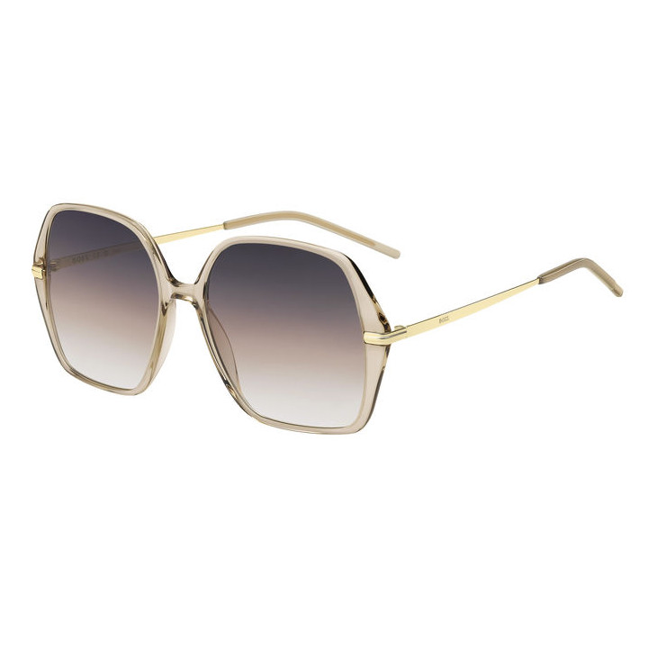 Lunettes de soleil BOSS 1660/S Beige Gold / verres Grey Brown Doubleshade (84A-PR)